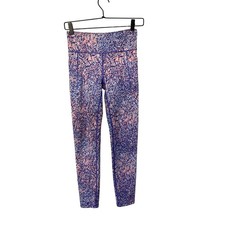 Athleta Girl High Rise Stash Your Treasures Tight Dance Running Purple Size XL