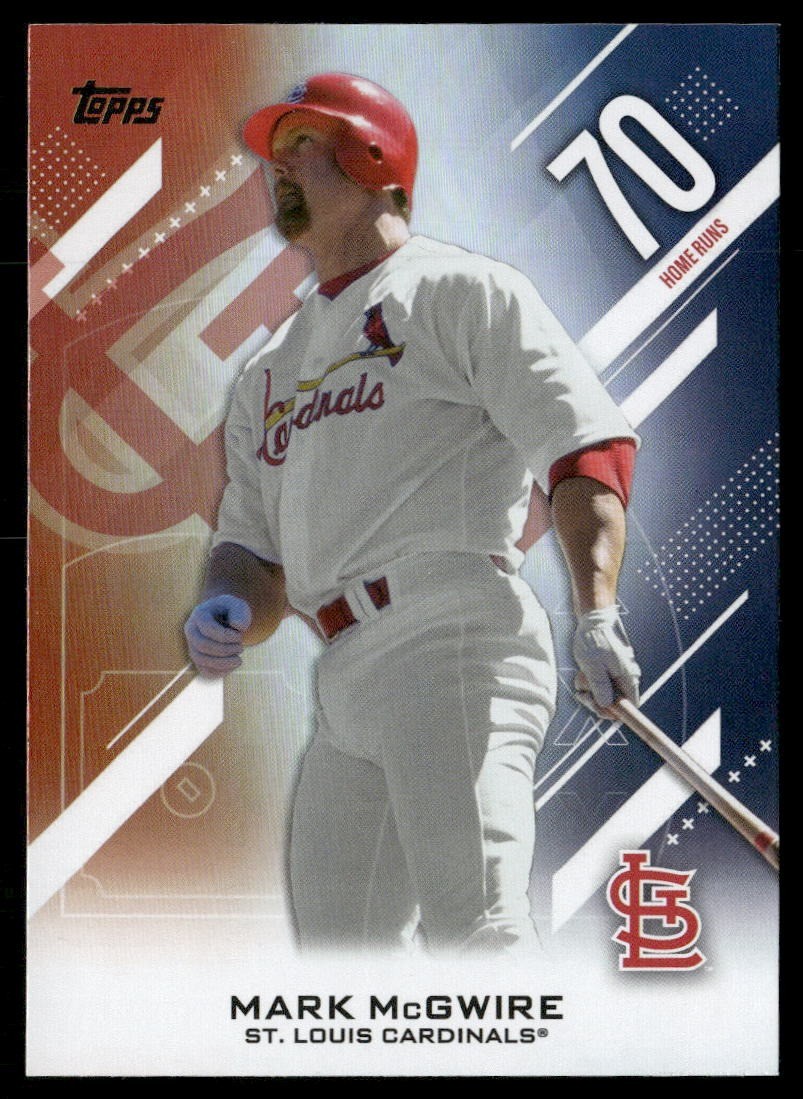 2026 Topps #CN-6 Mark McGwire Crooked Numbers