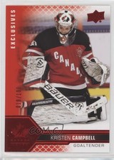 2022 Team Canada Juniors Women's WC UD Exclusives /100 Kristen Campbell #65 0i47