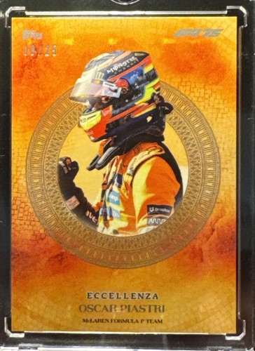 Oscar Piastri [Eccellenza] 2025 Topps F1 Eccellenza card