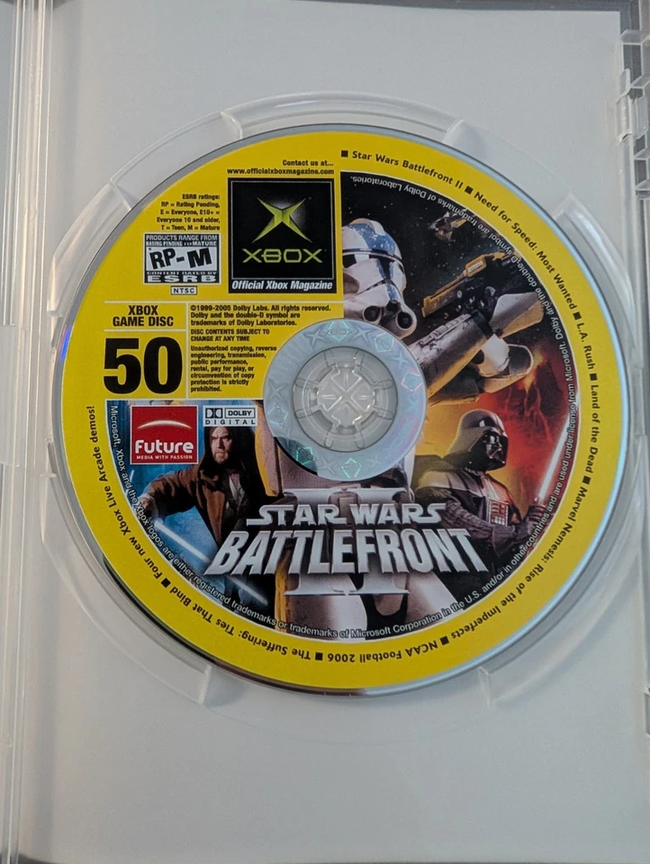 Lot 5 Original Xbox Demo Discs In Cases, Clean, Lego, Star Wars, Doom, DAH, TES - Image 3 of 4