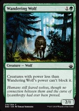 x4 Wandering Wolf - Battlebond - NM - MTG
