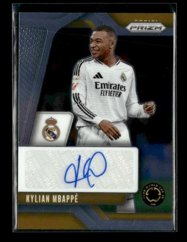 Kylian Mbappe 2025 Panini Prizm FIFA Club World Cup Auto [jzy40