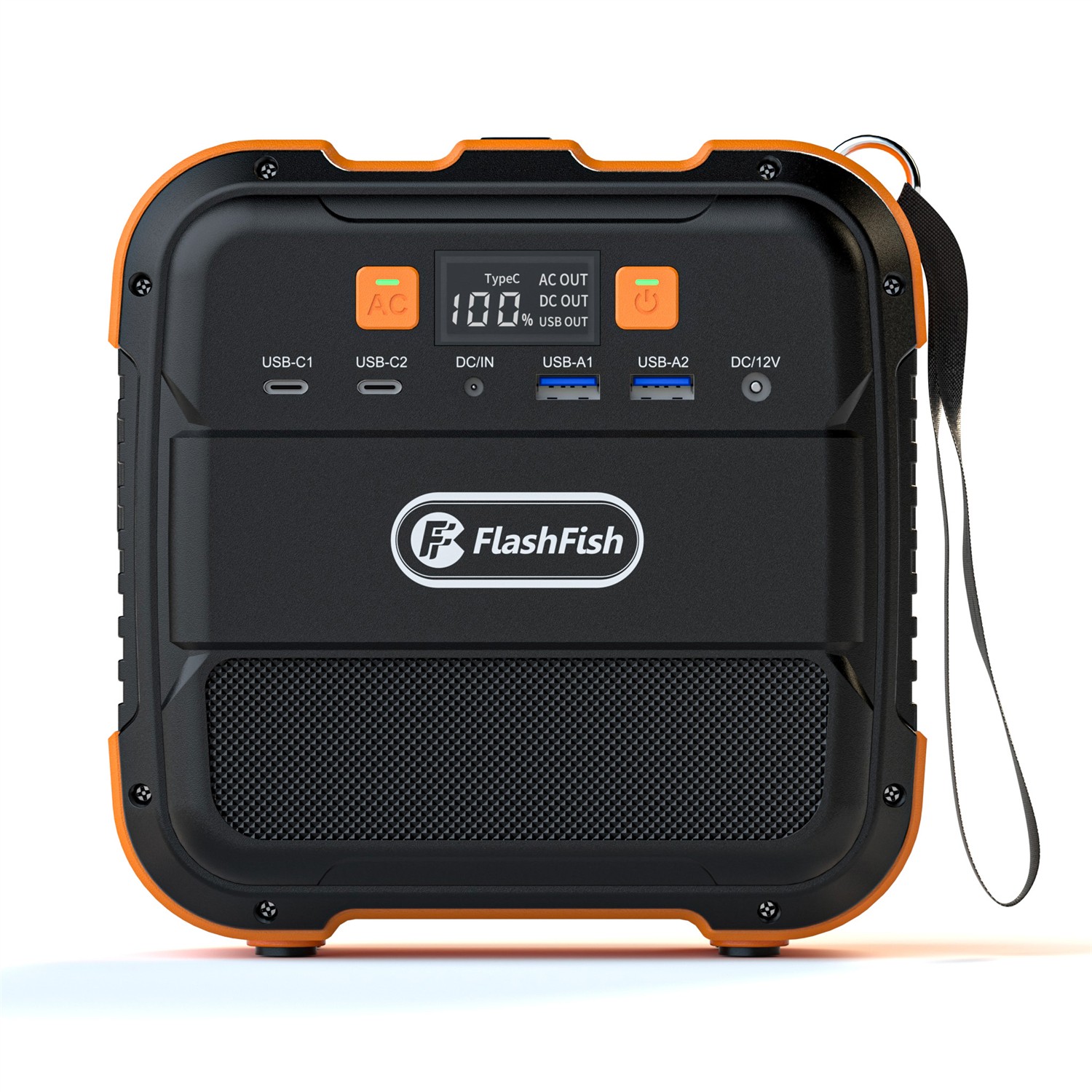 Flashfish A101 Solar Generator Portable 120W 98WH Li-ion Bat