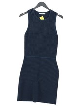 MNG Bodycon Midi Dress S in Blue