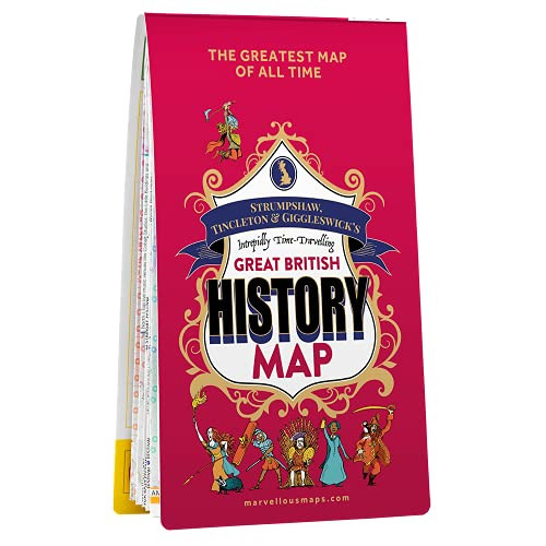 Great British History Map | Historical Map & Guide | Marve... by Marvellous Maps - Picture 1 of 2