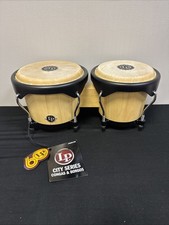 Latin Percussion Wood Bongos Natural LPA601-AW