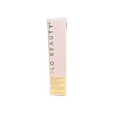 JLO Beauty THAT OVERNIGHT HUSTLE AHA + BHA Resurfacer 0.5oz / 15ml NIB