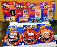 Lot of 7 NASCAR diecast 1/64 Winner's Circle - Stewart, Wallace, Dale Jr. New
