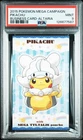 Poncho-Wearing Pikachu Altaria Pokemon 2015 MC Business Card Japanese PSA 9