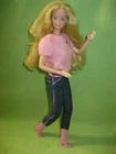 VINTAGE Superstar Era BARBIE 1981 FASHION JEANS DOLL in Outfit & Boots + Ring