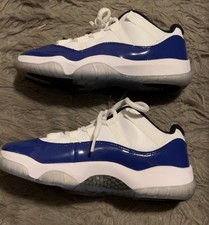 jordan 11 low concord sketch on feet