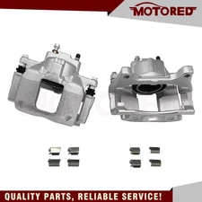 New For 2009 2010 2011 2012 Dodge Journey Front Disc Brake Calipers w/ Bracket