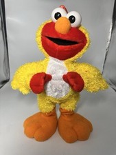 28U Chicken Dance Elmo Toy 2001 Sesame Street Fisher-Price Sings Dances Works