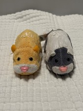 Zhu Zhu Pets lot of 2 Hamsters Sound works - no movement Nugget Jinx