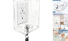 Smart Home Switch Cover,Baby Proof Light Outlet Covers,Wall Plug Box,Kids