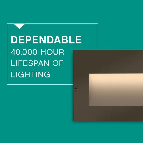 Hinkley Lighting 1563 Bronze Taper 5"W Led Step Light - Picture 5 of 5