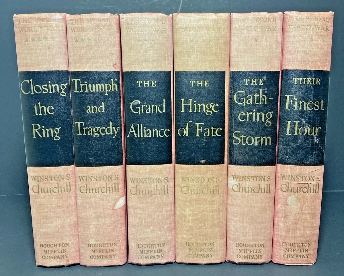 Churchill Second World War Antiquarian & Collectible Books for