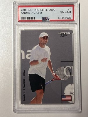 2003 NetPro Elite Series - Andre Agassi #4 /2000