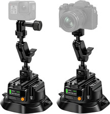 4.5" Electric Suction Cup Camera Mount Kit with Auto Vacuum Replenishment