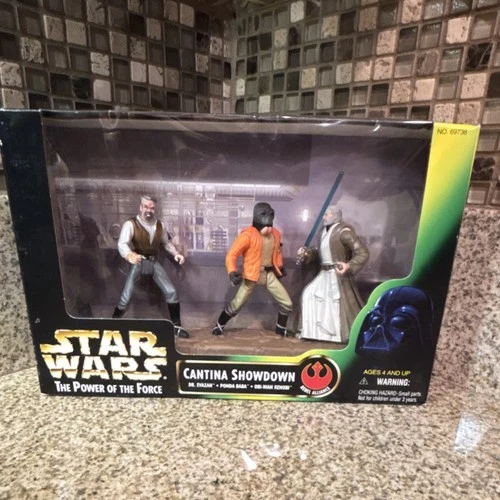 Kenner Star Wars Power of the Force Cantina Showdown Action Figure Set 1997