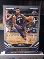 Zion Williamson Playbook Rookie Basketball Card