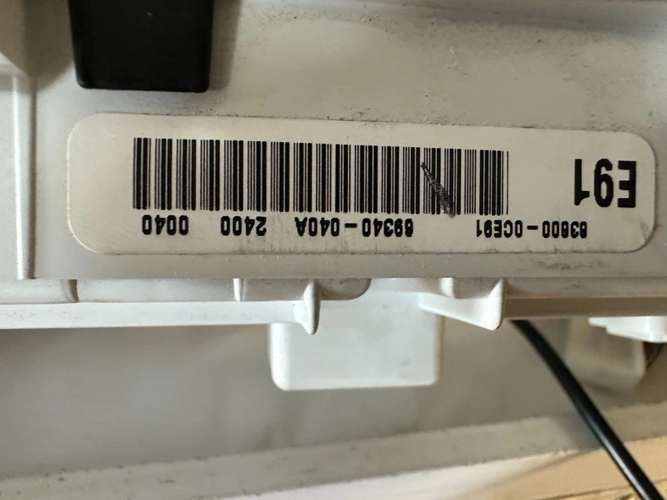 Cuadro de instrumentos velocímetro Toyota Tundra 2011 8 cilindros 5,7 L 69.084 millas Foto 3 de 3