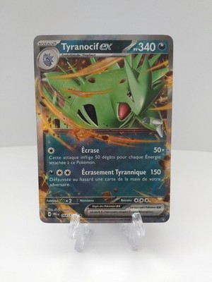 Pokemon Karte: Tyranocif EX, 064/131, EV08.5, Prismatic Evolutions, Fr, Sehr guter Zustand