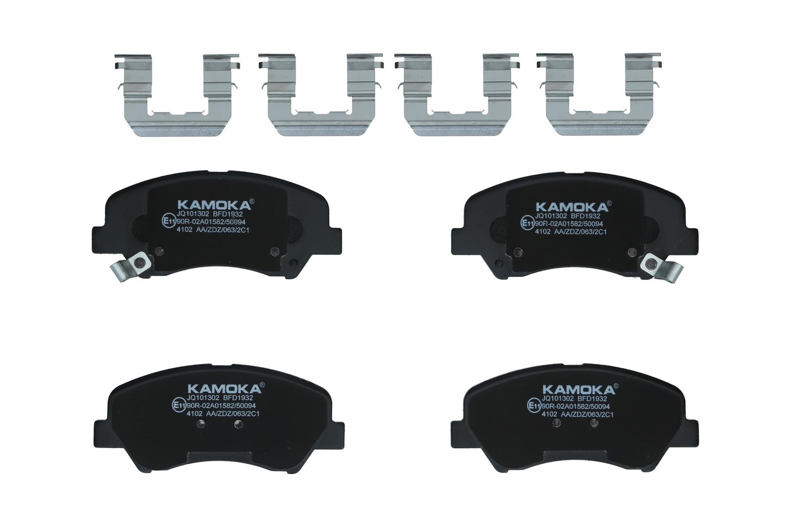 2x ✅Fits KAMOKA UK�ADY HAMULCOWE JQ101302 HAM PADS. BEFORE. HYUNDAI  ⭐UK Seller⭐