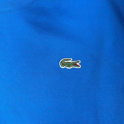 Lacoste Sport T Shirt Mens Size XL Blue Short Sleeve Crewneck Lightweight - Image 2 of 4