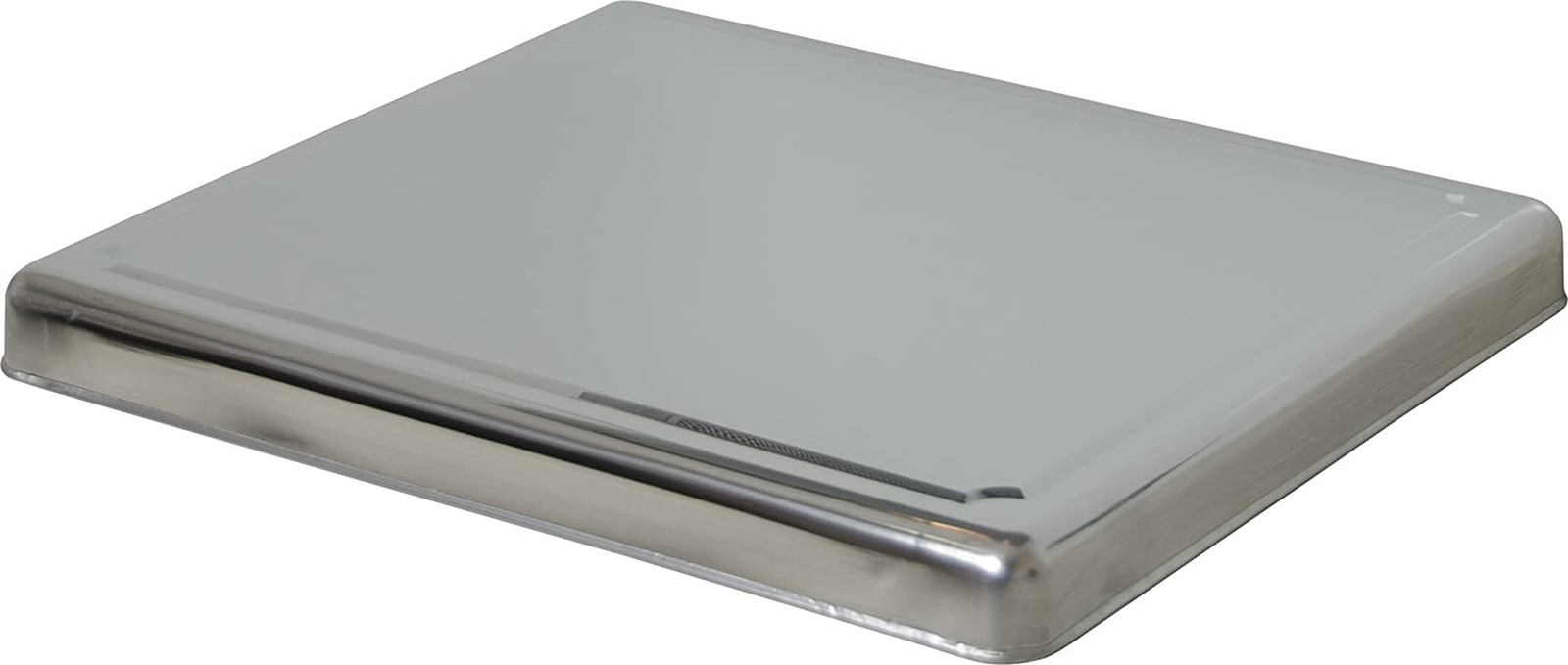 , Protezione Piano Cottura in Acciaio Inox, 52,5 X 60,5 X 5,5 Cm