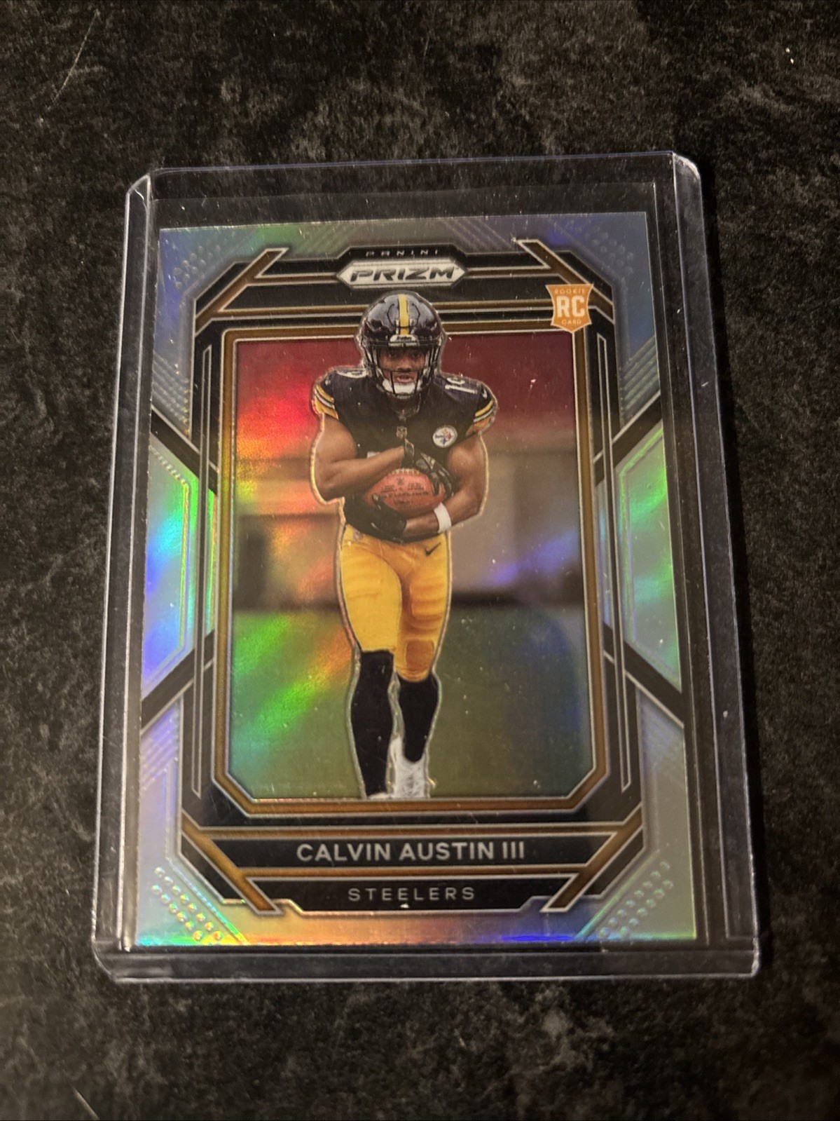 K229,105 - 2022 Panini Prizm Prizms Silver #338 Calvin Austin III