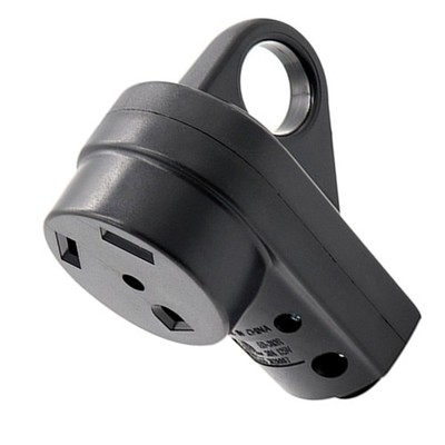 Ersatzstecker Female Female 30A 125V Style RV -Stecker (schwarz) Griffstopfen