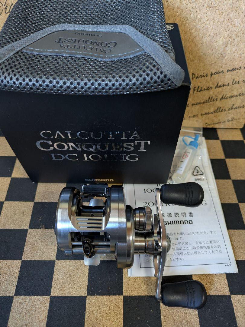 Shimano 20 Calcutta Conquest DC 101HG Baitcasting Reel Shimano 20 Calcutta Conquest DC 101HG Baitcasting Reel