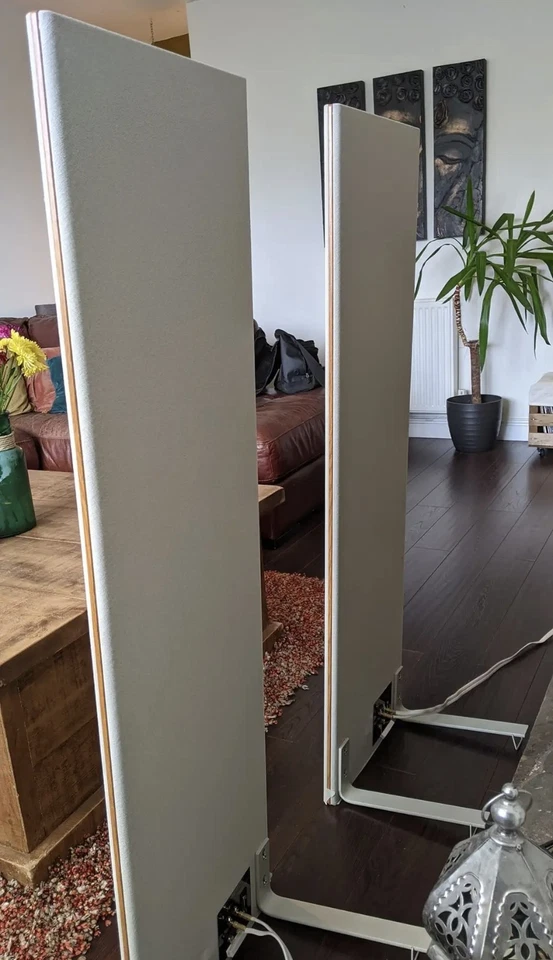 Magnepan LSR Magneplanar Loudspeakers - White - Collection Only - Image 2 of 4