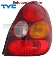 TYC 11-0146-05-2 Heckleuchte Links RüCklicht Hecklicht RüCkleuchte FüR Toyota
