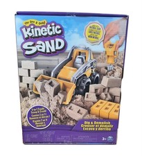 Kinetic Sand Dig Demolish Truck Playset with 1lb Kinetic Sand Fun Toy A6