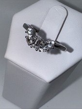 Vintage Sterling And Cz Ring Sz 7