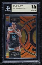 2024 Select WNBA Premier Level Orange Prizm 83/125 Isabelle Harrison BGS 9.5 3hd
