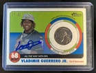 2017 Topps Heritage Minor League Vladimir Guerrero Jr 1968 Mint Auto Nickel #/10