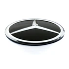 4x wheel center stickers 50mm emblems badges decals for Mercedes Benz wheel caps