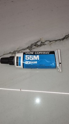 DOW CORNING DuPont Molykote 55 O-Ring Silicone Grease Lubricant 5.3oz 150g Tube