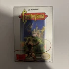 Castlevania Nintendo NES Original 1987 Konami Gold Seal REV-A Boxed Vintage