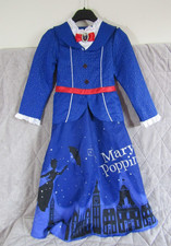 Mary Poppins Dressing Up Costume Age 7/8 years, no accessories dress only