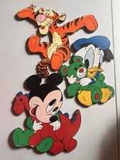 Disney Wall Characters Mickey Donald and Tiger Used For Baby Room Decor
