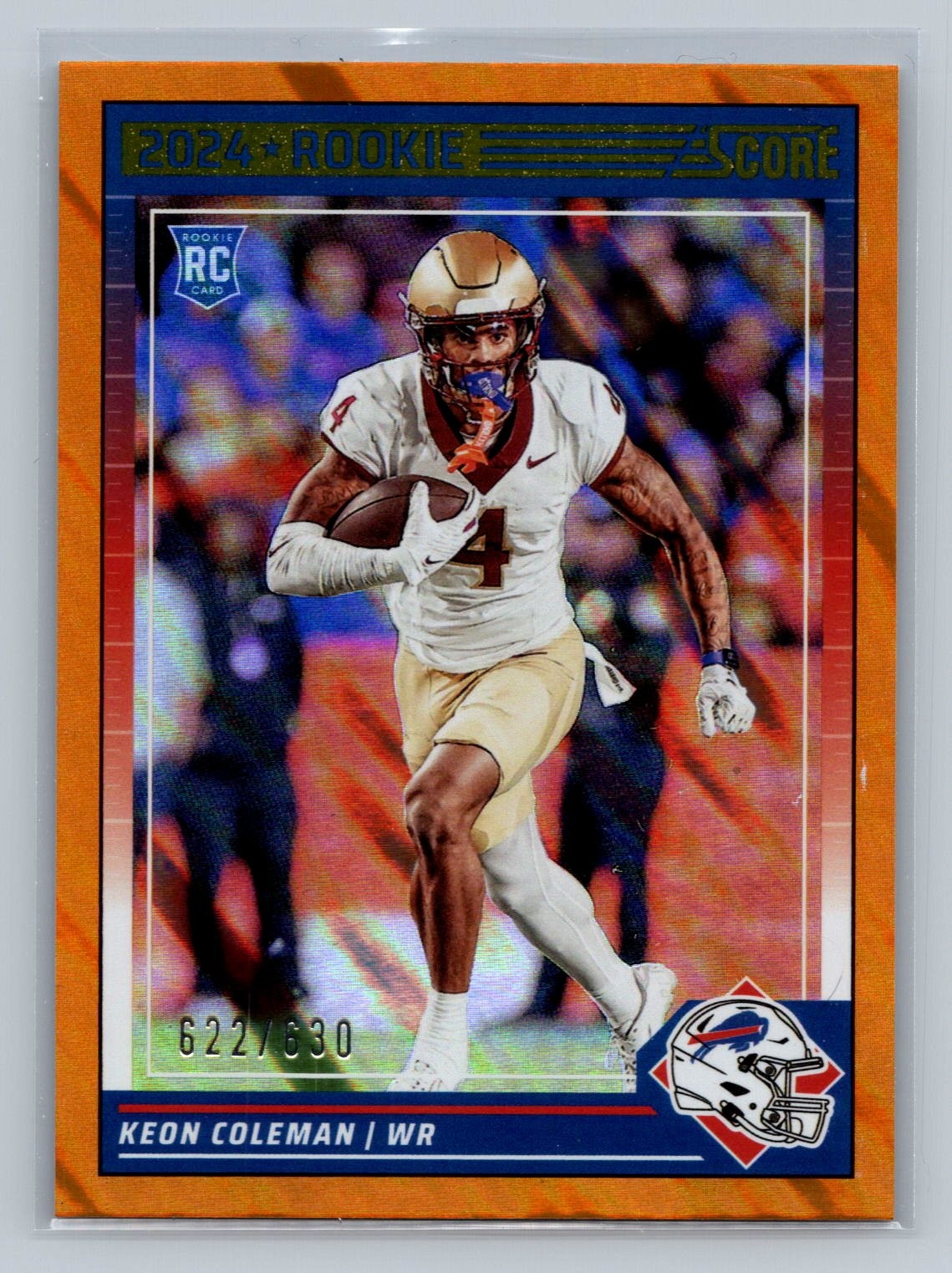 2024 Score Keon Coleman Lava #/630 Rookie #337