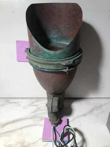 Kim Lighting, Outdoor Accent Flood landscape light, Vintage, Spun Copper.