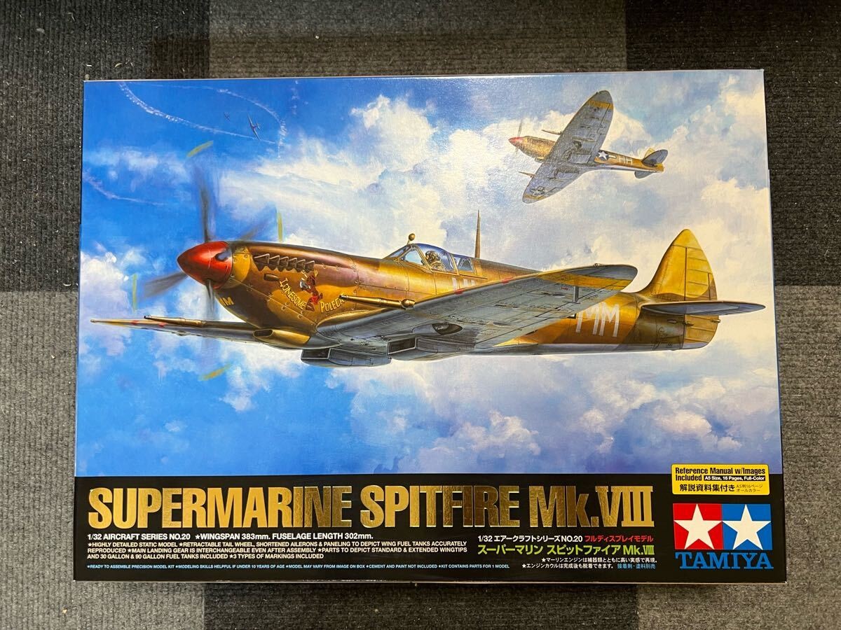 Tamiya Models Spitfire Mk.VIII 1/32 Model Kit 60320