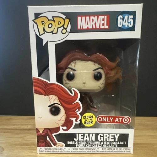 Funko Pop! Vinyl Marvel Jean Grey #645 Target Exclusive Glows in Dark