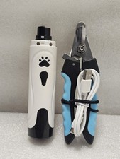 Yabife Akumulatorowa szlifierka do paznokci dla zwierząt domowych i trymer do paznokci Zestaw, bardzo cichy 3-biegowy